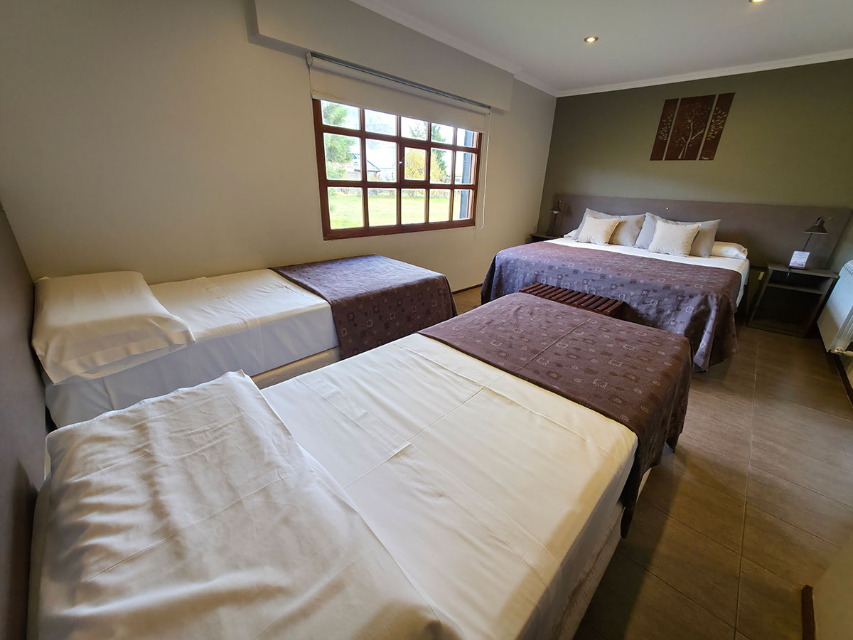 HABITACIÓN CUÁDRUPLE — Fitz Roy, hostería de montaña