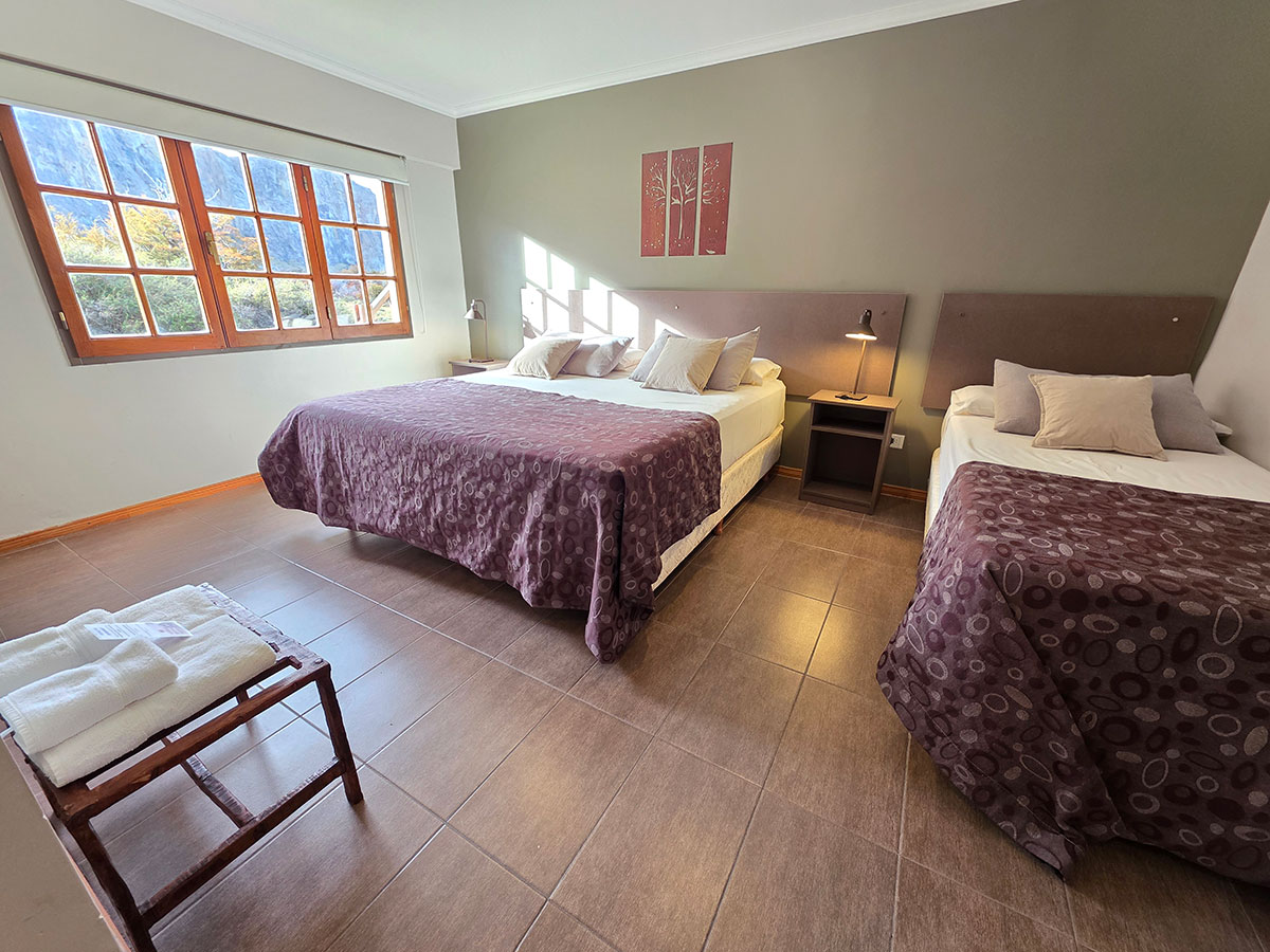 HABITACIÓN TRIPLE — Fitz Roy, hostería de montaña